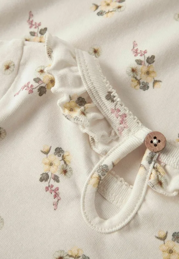 Облегающая футболка oberteil с принтом Lil' Atelier, Coconut Milk — фото 4