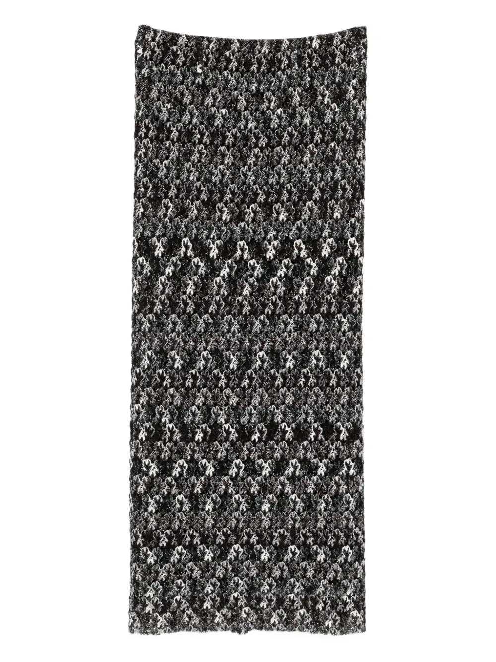 

Юбка с геометрическим узором Missoni, черный