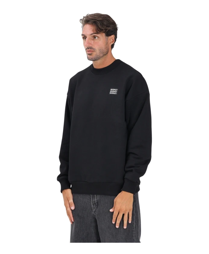 

Черный свитер с ярким принтом Market, черный