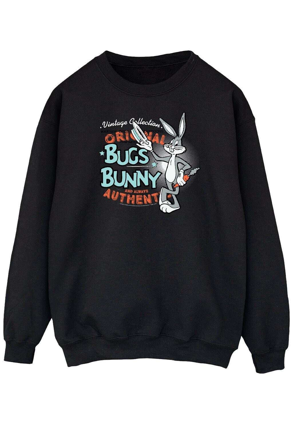 

Топ с длинными рукавами LOONEY TUNES VINTAGE BUGS BUNNY ABSOLUTE CULT, черный