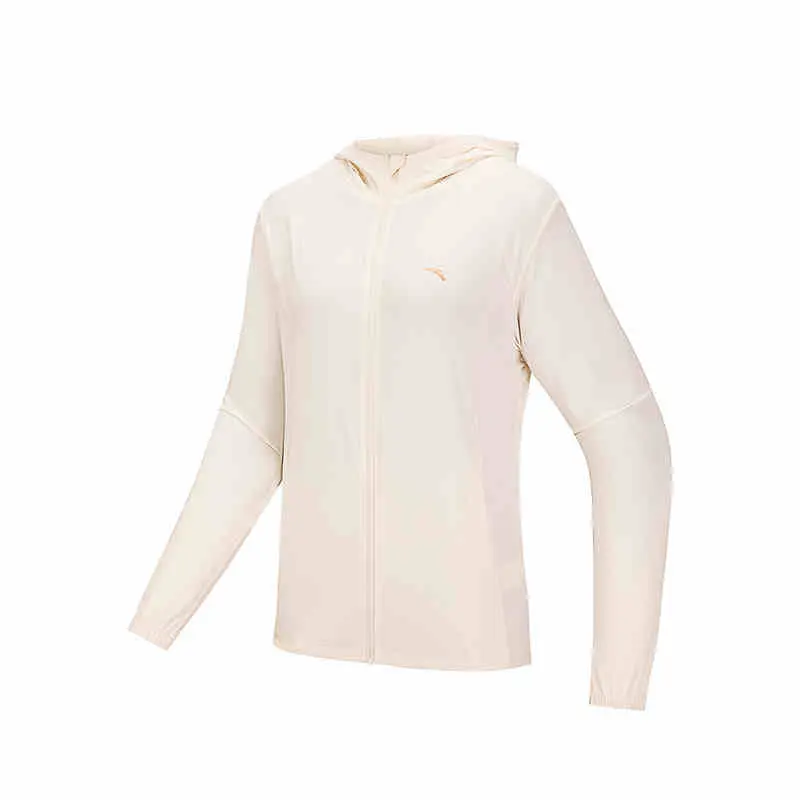 

ANTA Женская дышащая одежда с защитой от ультрафиолета, Corn White