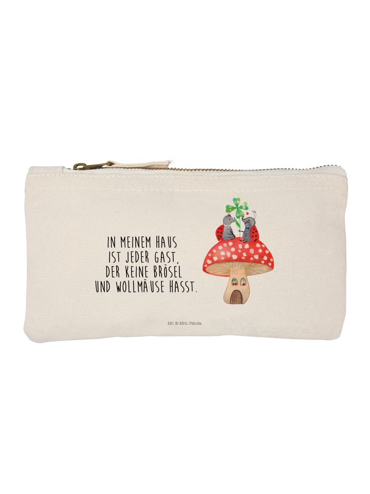 

Mr. & Mrs. Panda Сумочка в виде божьей коровки с мухомором и надписью белым цветом