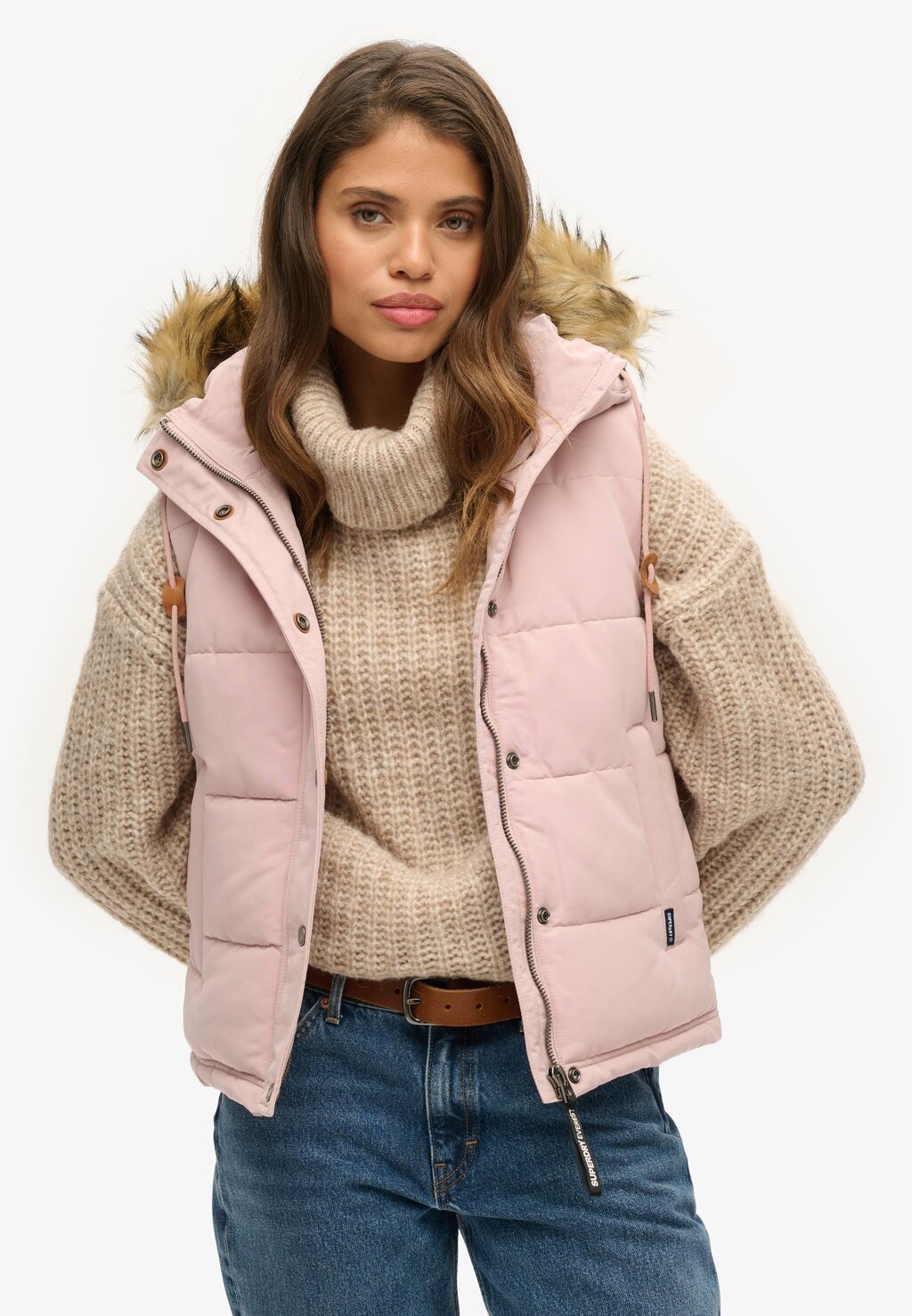 

Жилет EVEREST Superdry, розовый