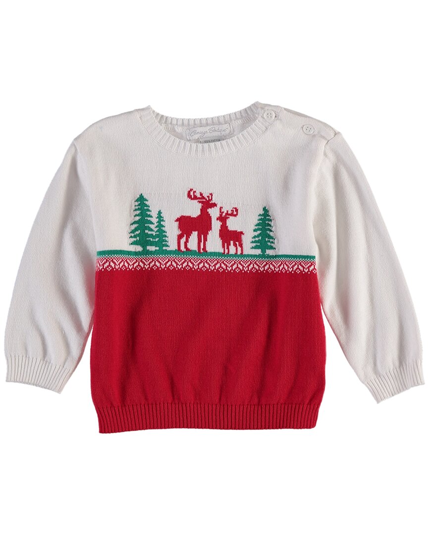 

Каретная бутик Reindeer Свитер Carriage Boutique, белый