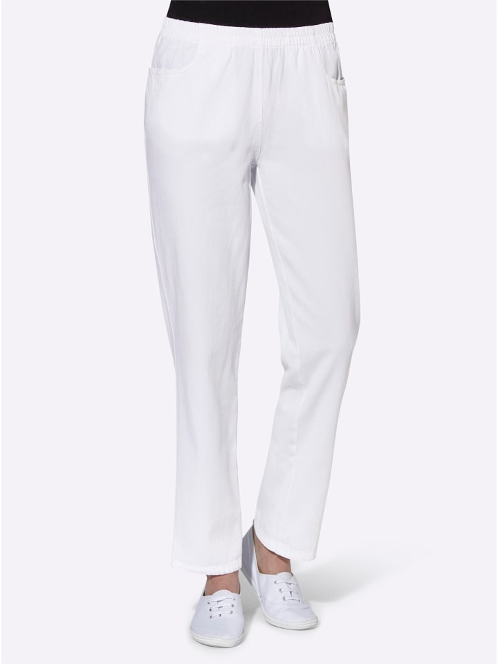 

WITT WEIDEN Белые брюки без шнурков