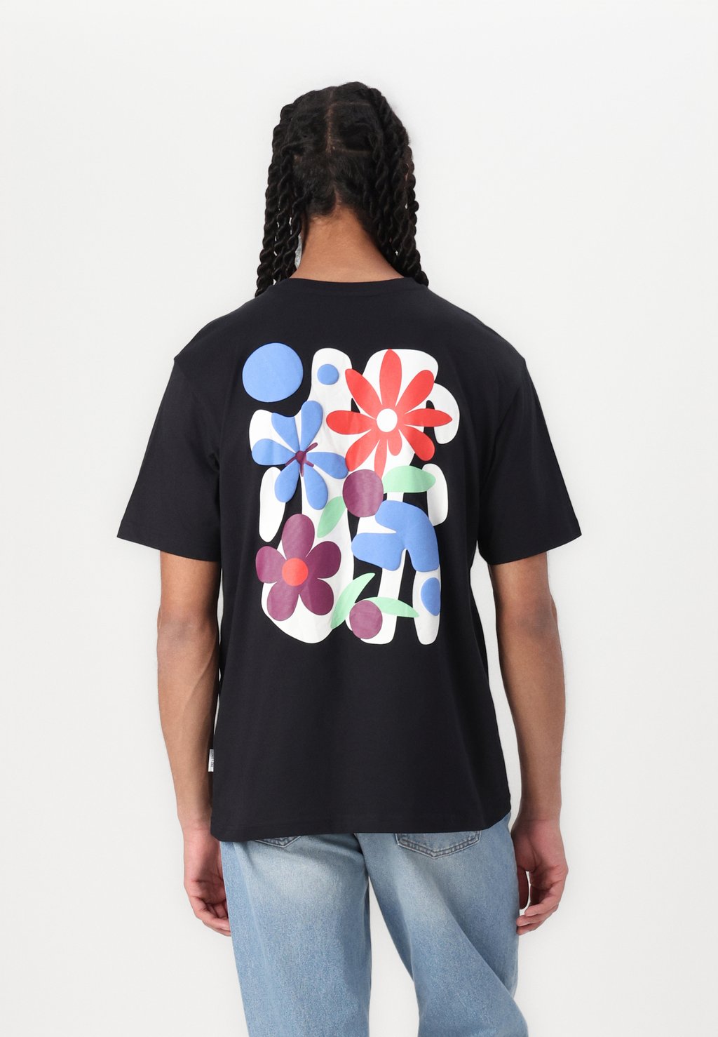 

Футболка с принтом ONSFLORA PRINT TEE Only & Sons, черный