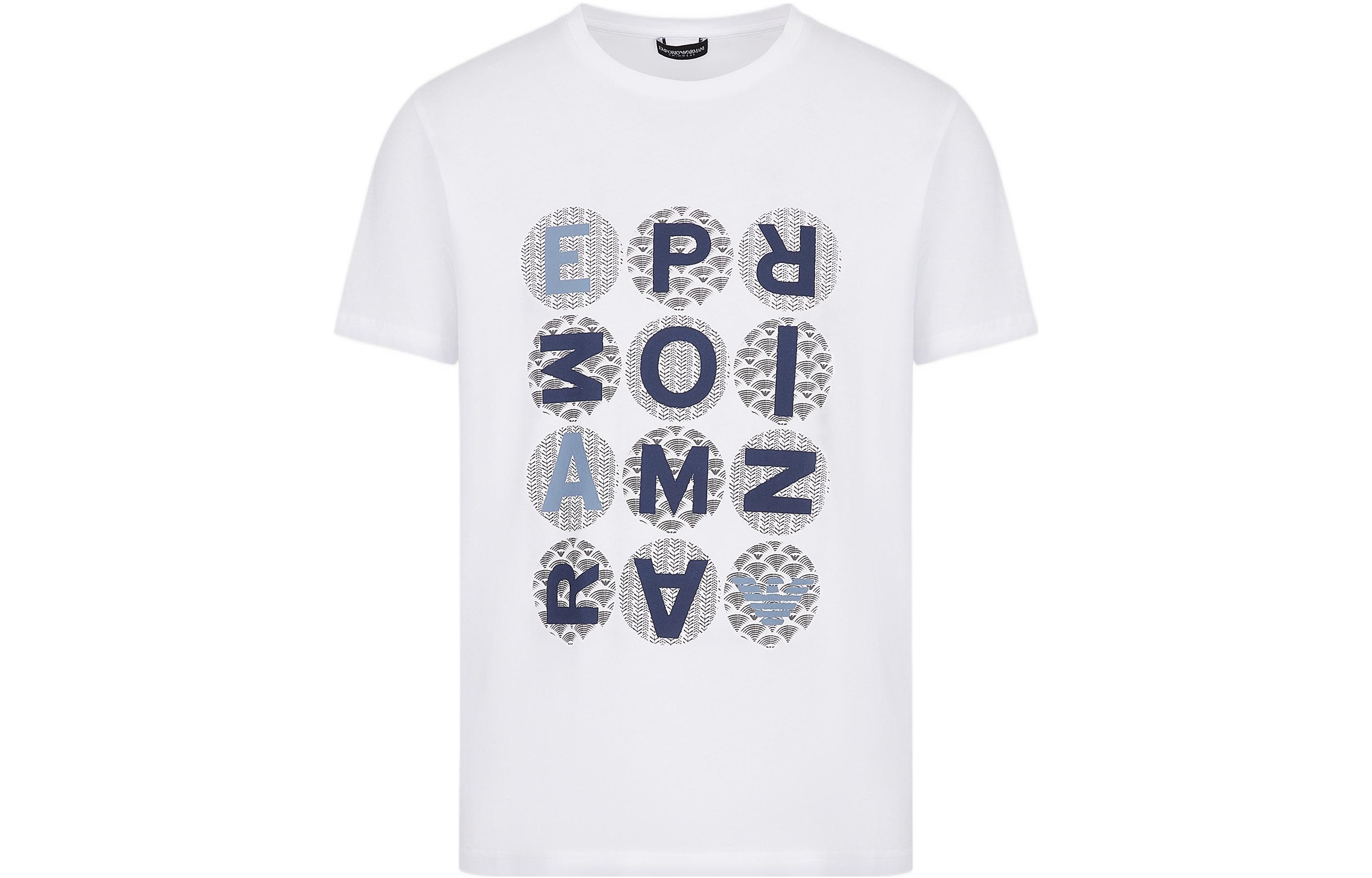 

Футболка мужская белая SS23 EMPORIO ARMANI