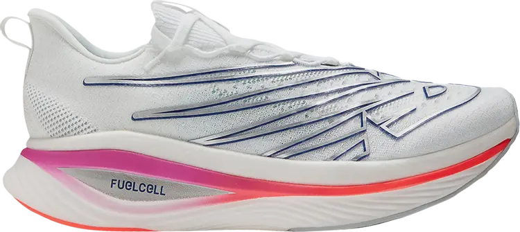 

Кроссовки FuelCell SuperComp Elite v3 'White Blue Magenta', белый