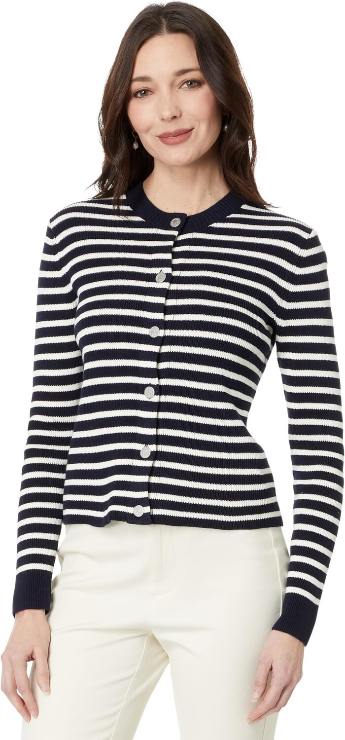 

Свитер NIC+ZOE 9 To 5 Cardigan, цвет Indigo Multi
