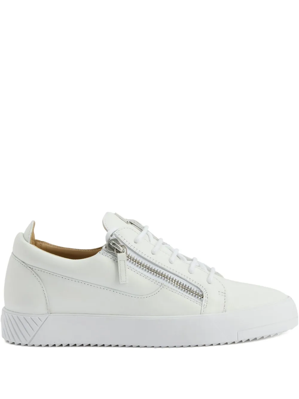

Кеды Frankie с молниями Giuseppe Zanotti, белый