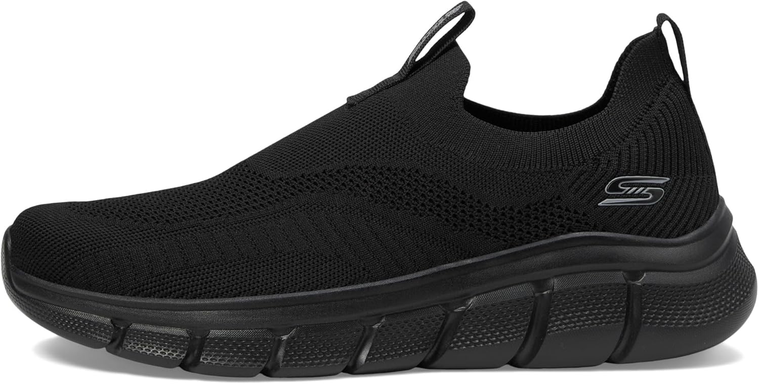 Мужские кроссовки Skechers Bobs B Flex - Frigid Edge, черный — фото 4
