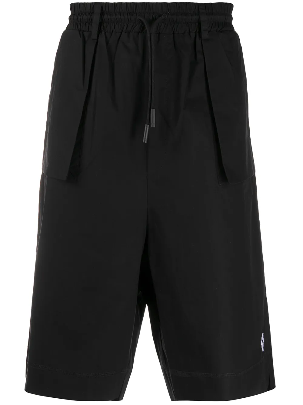 

Шорты-бермуды с накладными карманами Marcelo Burlon County of Milan, черный