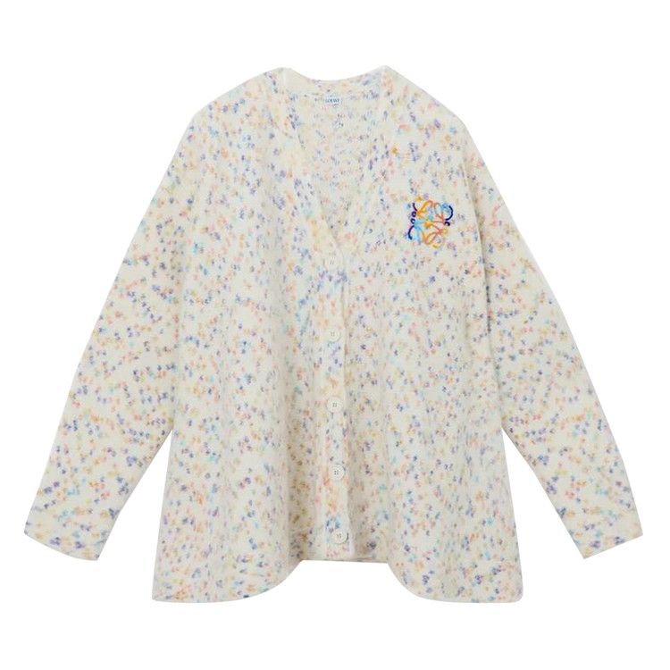 

Кардиган Loewe Trapeze Cardigan, White/Multicolor