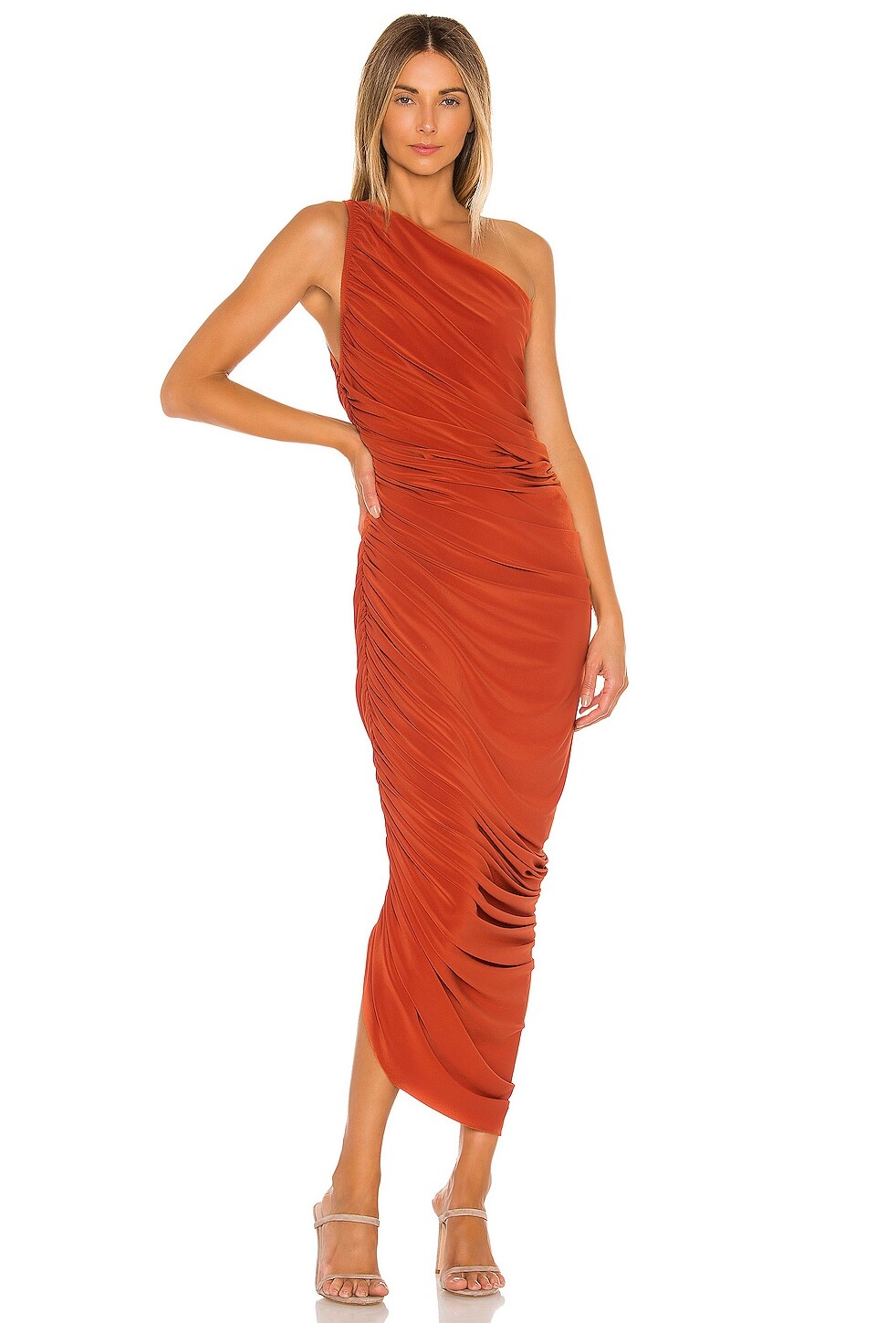 

Платье Norma Kamali Diana Gown, цвет Cinnamon