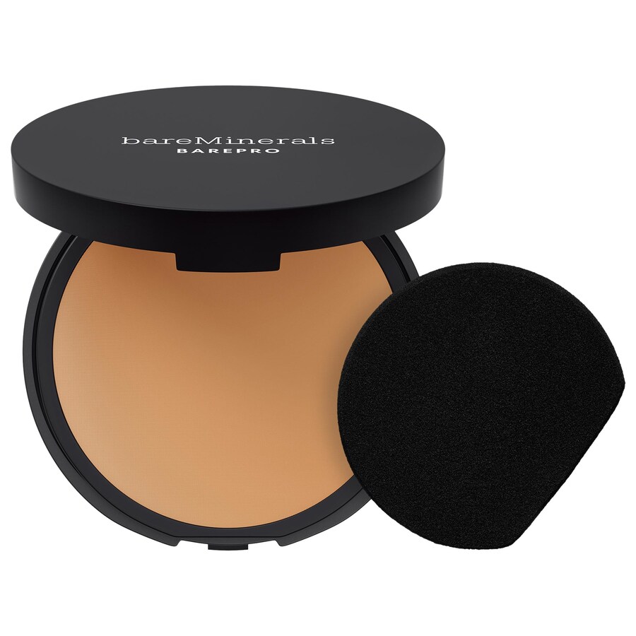 

Тональная основа BAREPRO 24HR Skin Perfecting Talc-Free Matte Powder Foundation bareMinerals, 0.28 oz /8 g, Medium 35 Warm