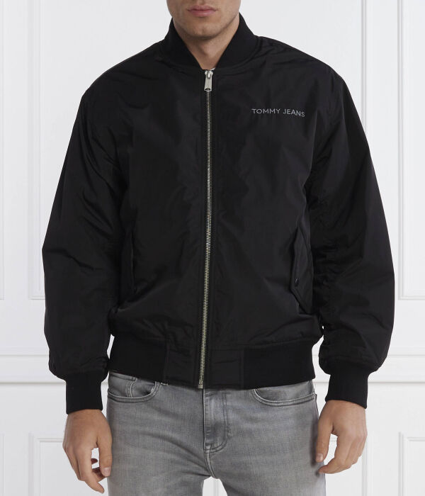 

Куртка-Бомбер Regular fit Tommy Jeans, черный