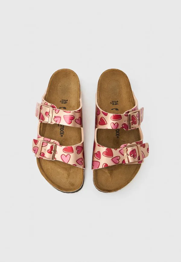 Узкие сандалии arizona kids bf Birkenstock, Pink — фото 4