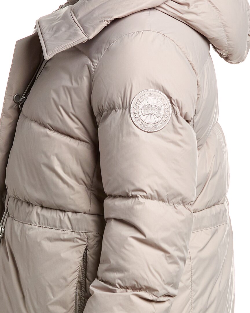 Пуховая куртка Canada Goose Montgomery, коричневый — фото 3