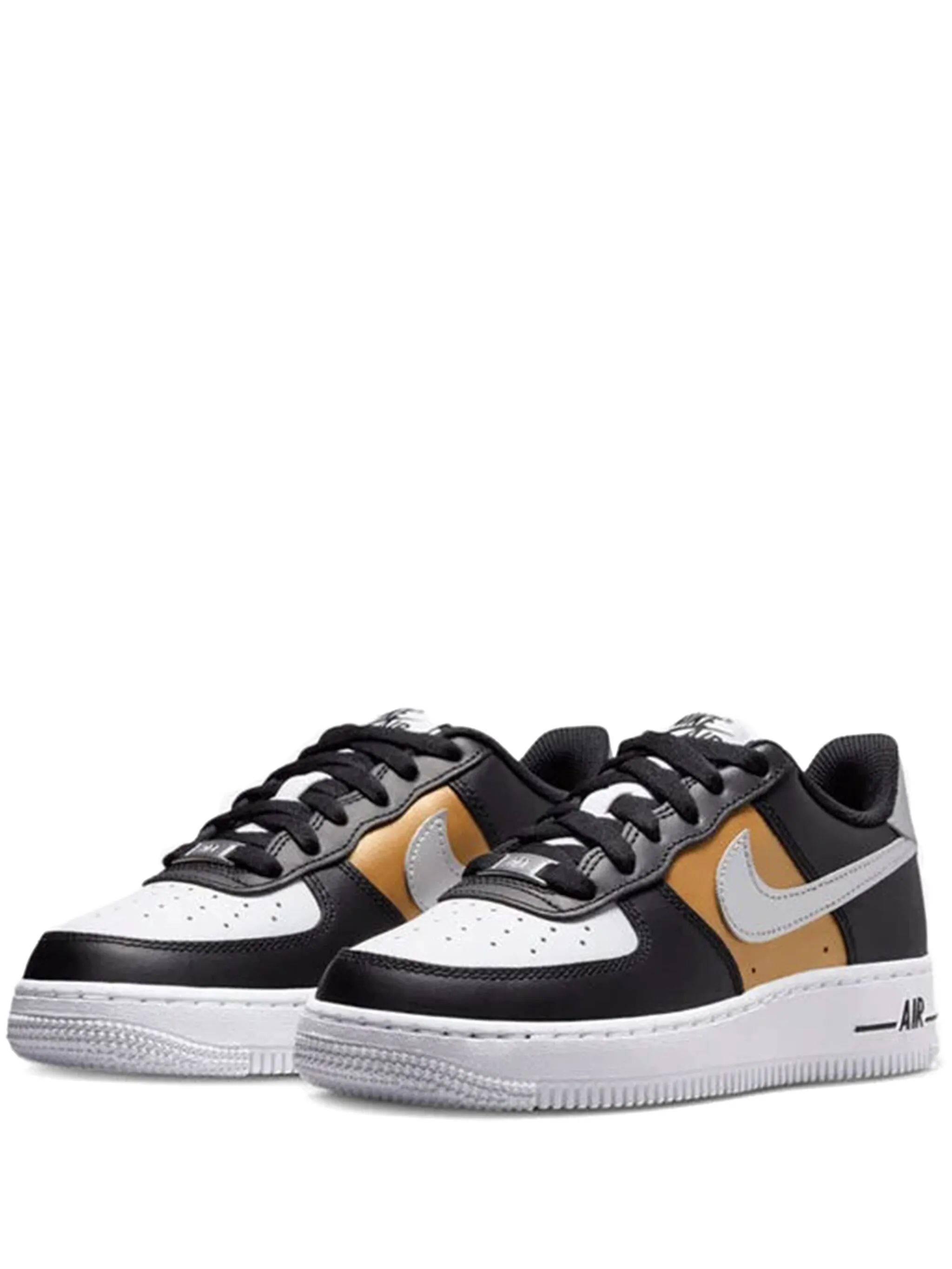 

Кроссовки Air Force 1 Low Metallic Silver Nike Kids, черный