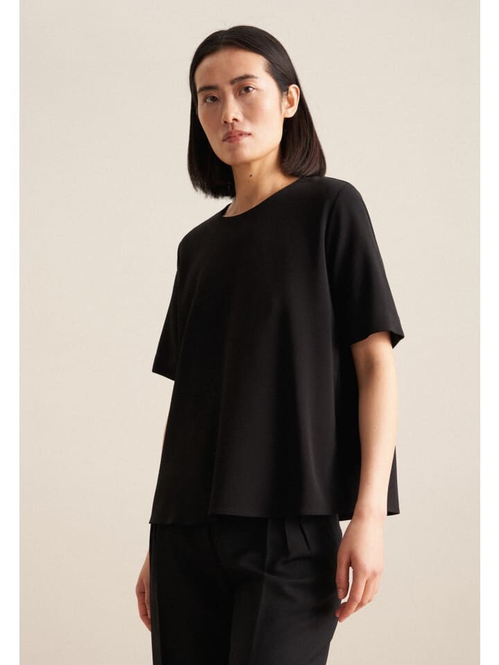 

Блуза Seidensticker Shirt Regular, черный