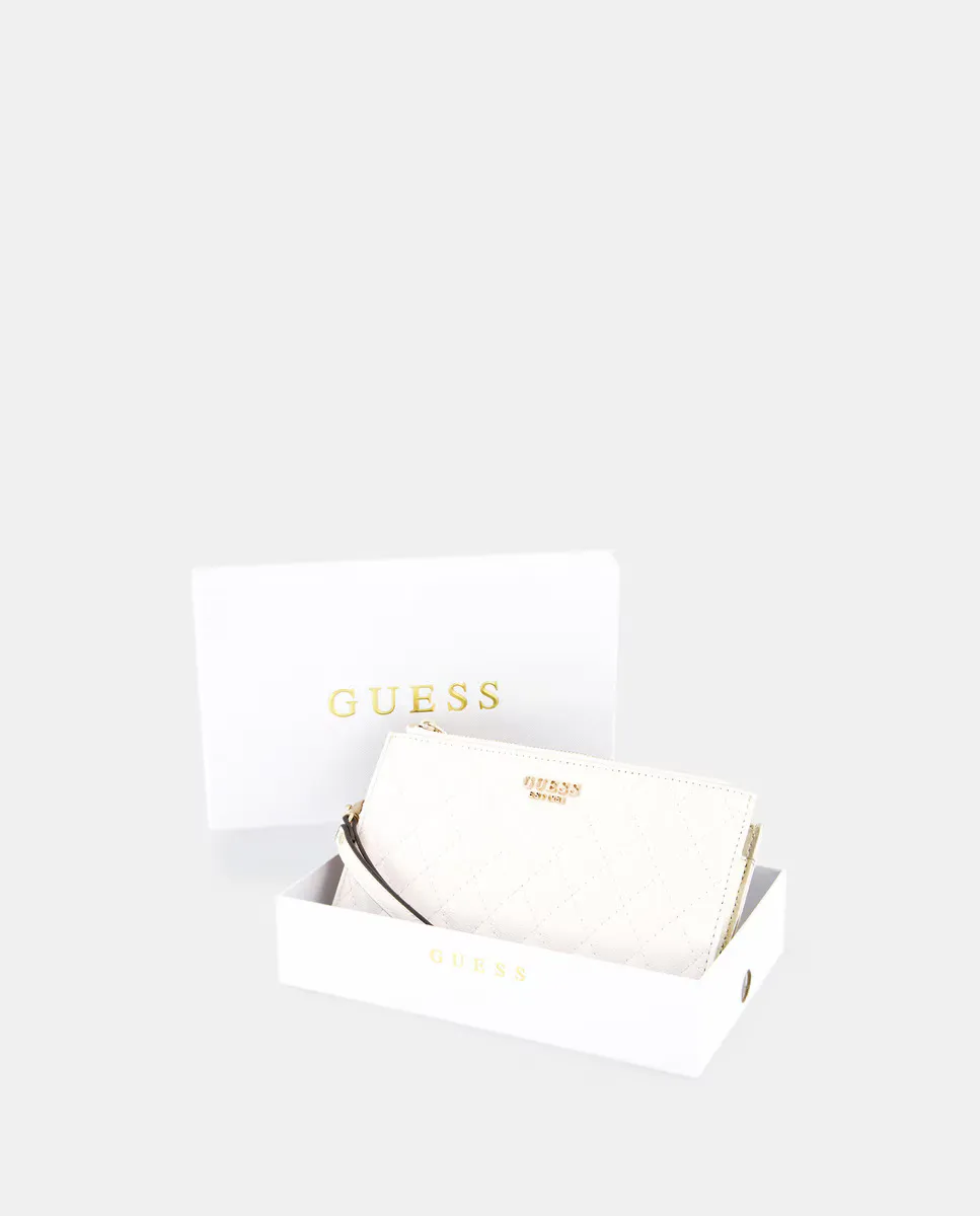 

Кошелек Yarmilla с металлическим логотипом Guess, белый