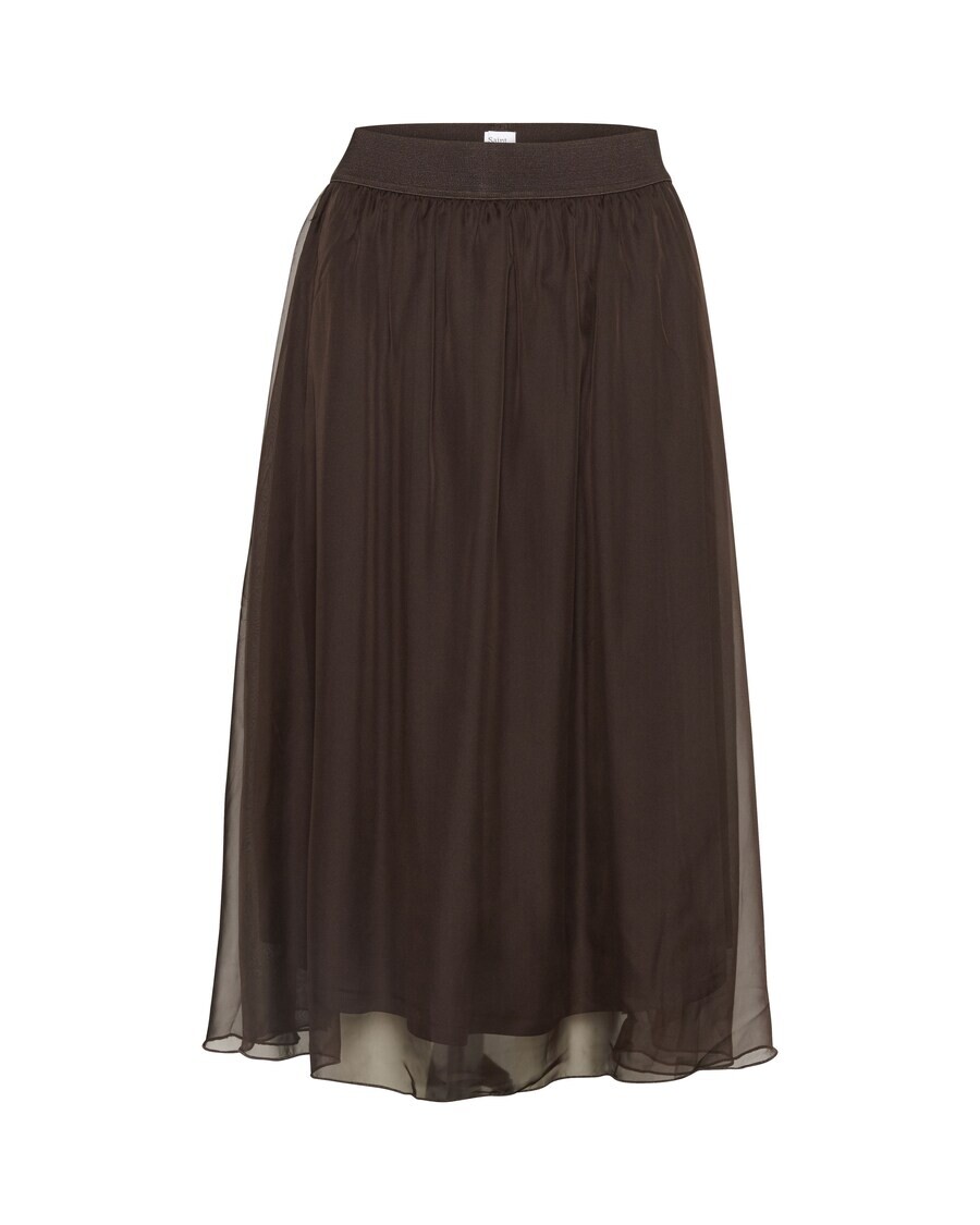 

Юбка миди SAINT TROPEZ Skirt Coral, темно-коричневый