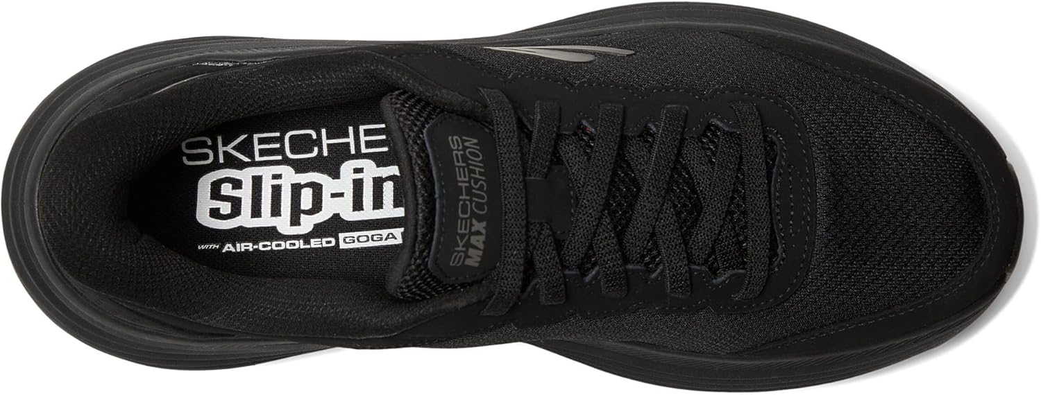 Кроссовки Skechers для мужчин Hands Free Slip-ins Max Cushioning Endeavour - модель Cardova, черный — фото 3