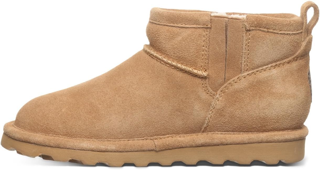 Детские ботинки BEARPAW Shorty | Удобные и прочные зимние ботинки на липучке для детей | Разные цвета и размеры, Iced Coffee — фото 2
