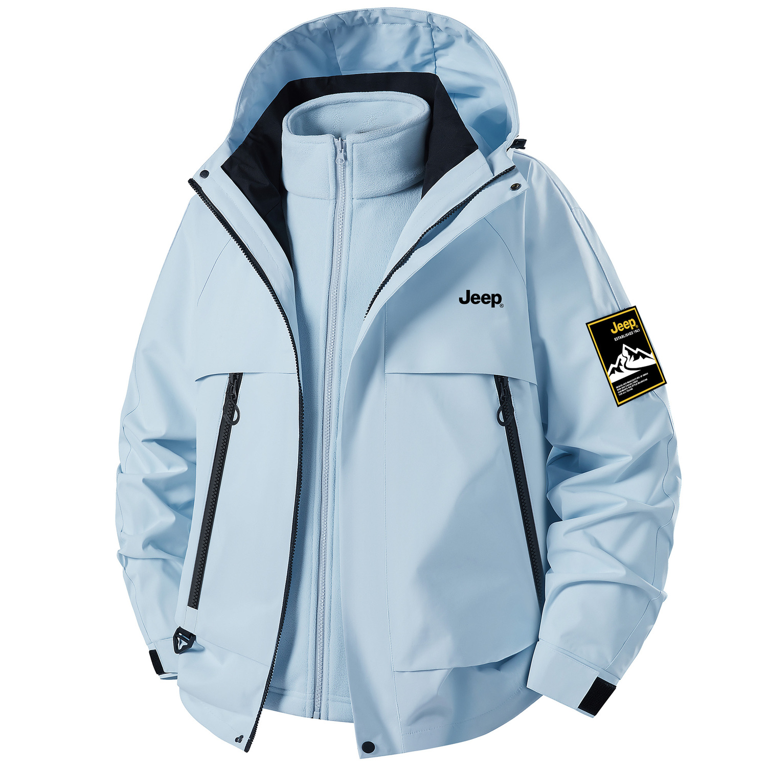 

Куртка Leisure Collection Unisex Jeep, baby синий[fleece liner+shell clothing sets]