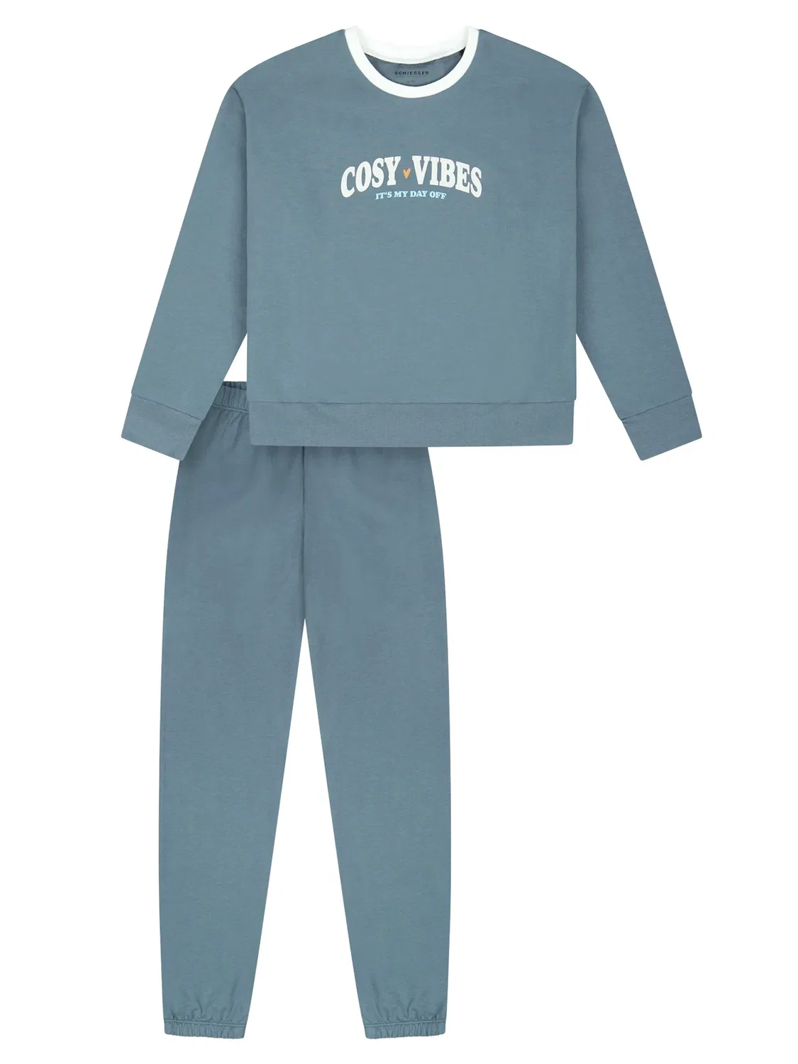 Пижама Nightwear, хлопок, Schiesser, минерал