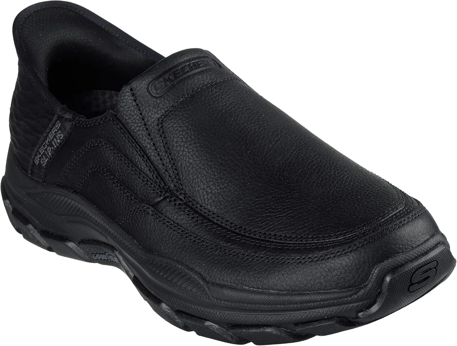 Мужские лоферы Skechers USA Respected Elgin 204810, черный — фото 4
