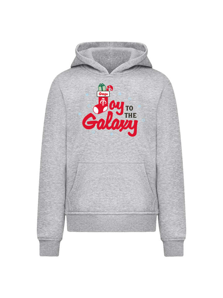 

Пуловер F4NT4STIC Hoodie Star Wars Joy to the Galaxy XMAS, пятнистый серый