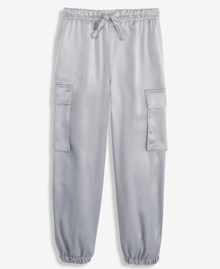 

Эксклюзивные атласные спортивные брюки-карго Epic Threads для девочек 5-12 лет Macy's, Purple