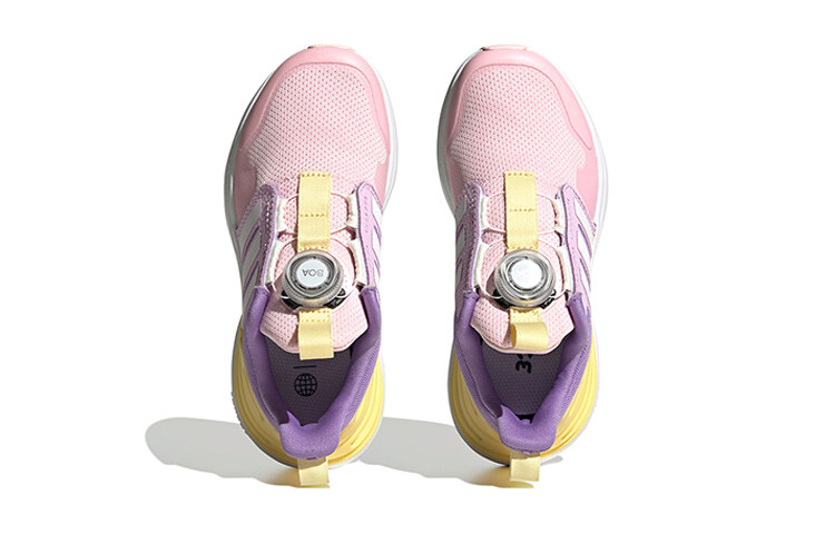 Кроссовки adidas RapidaSport Bounce BOA J 'Clear Pink Bliss Lilac' — фото 4