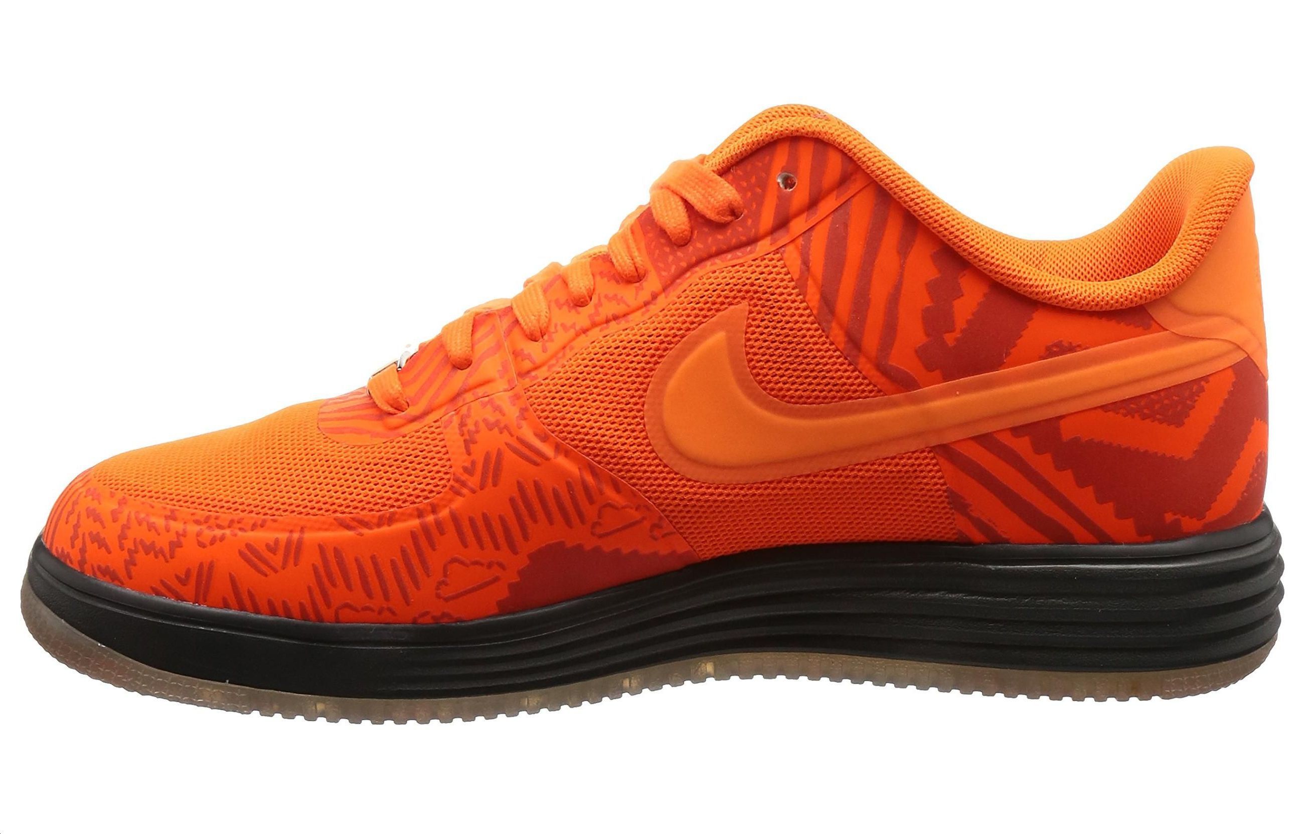 

Кроссовки для скейтбординга Nike Lunar Force 1 унисекс, Orange