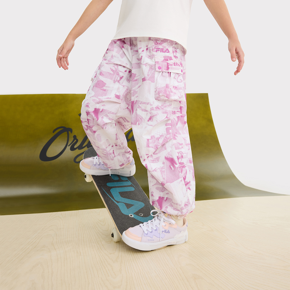 Штаны All Over Print детские FILA KIDS, All Over Print — фото 3