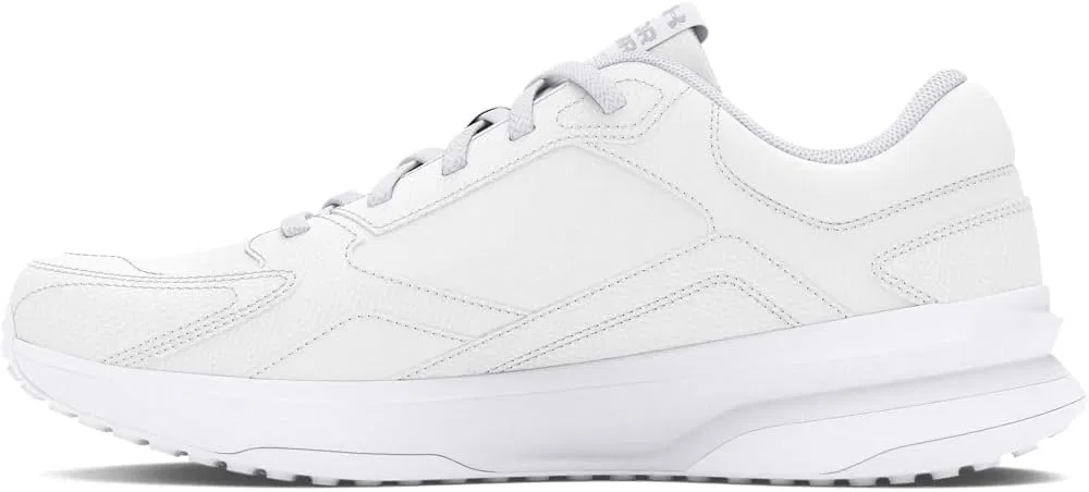 Мужские кроссовки Under Armour UA Edge Lthr Cross Trainer, White Halo Gray