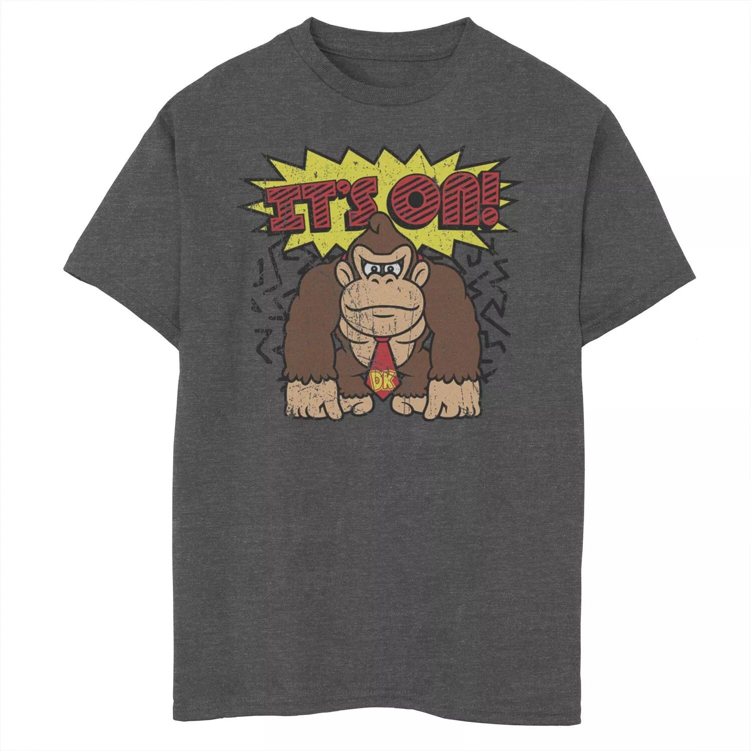 

Футболка Nintendo Donkey Kong It’s On для мальчиков 8–20 лет Licensed Character