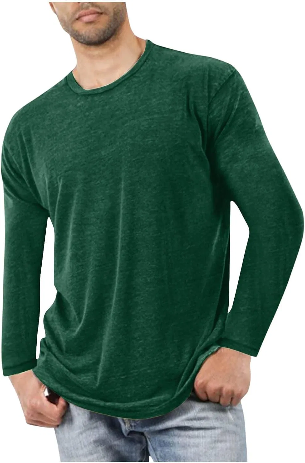 Футболка с длинным рукавом, Army Green