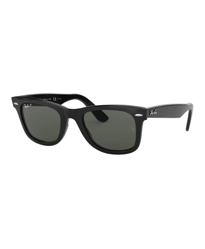 

Классические поляризованные солнцезащитные очки Wayfarer Ray-Ban, черный