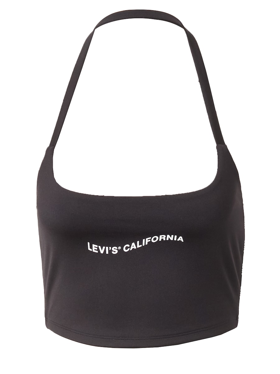 

Топ LEVI'S Graphic 90s Halter Crop, коричневый