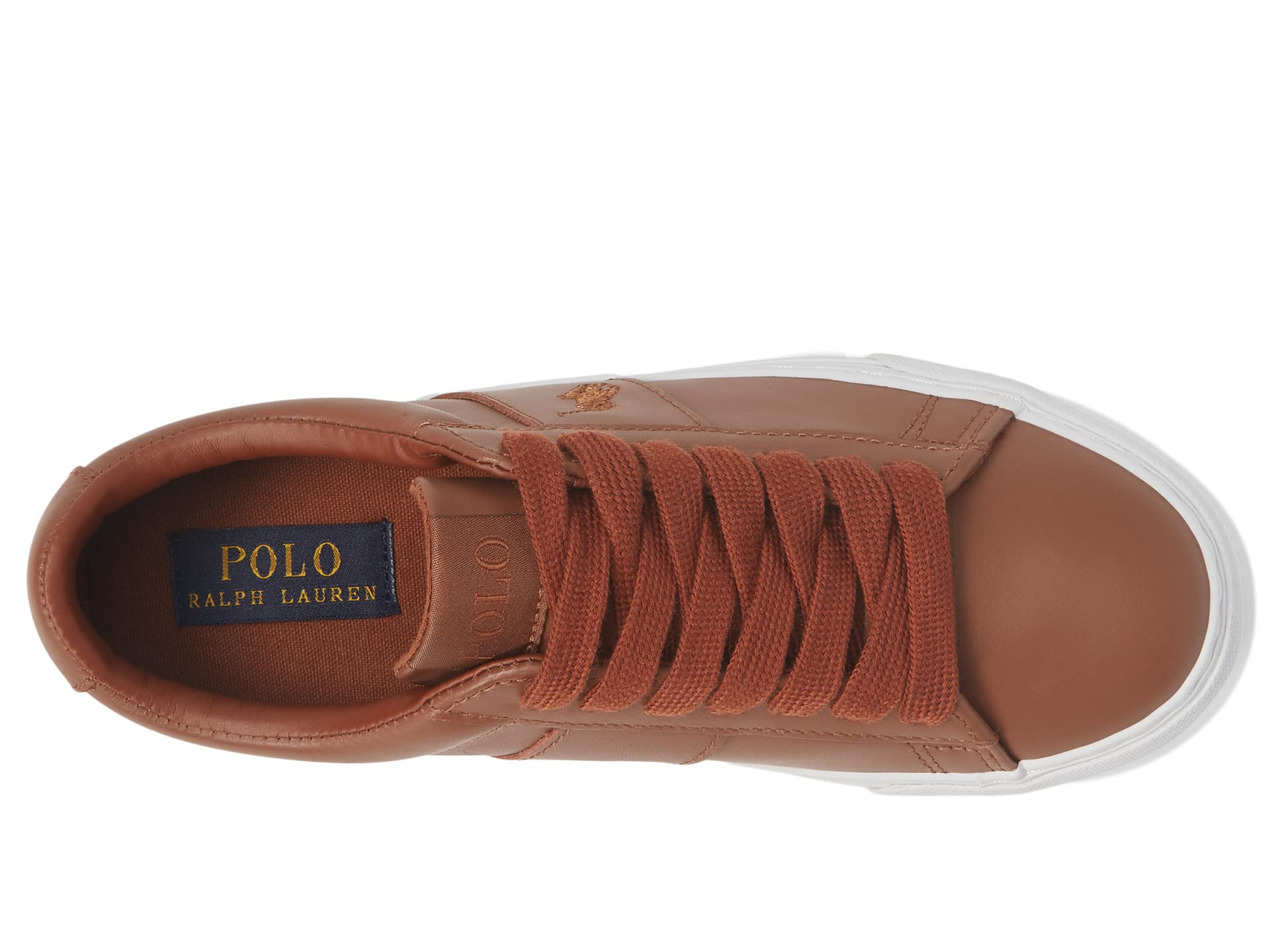 

Кроссовки Polo Ralph Lauren Kids Sayer Leather (Big Kid)