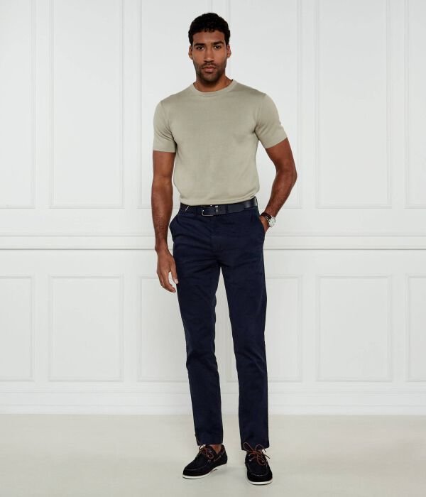 Футболка Calvin Klein Regular Fit с коротким рукавом, бежевый — фото 2