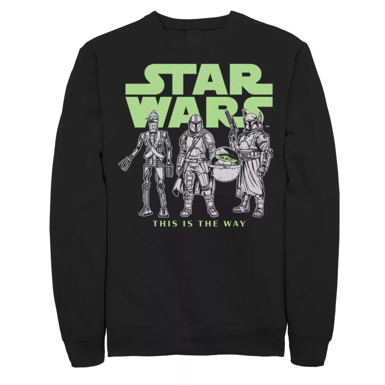 

Мужской свитшот с логотипом Star Wars Licensed Character