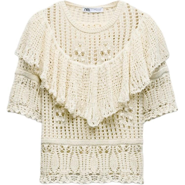 

Трикотаж женский белый Zara