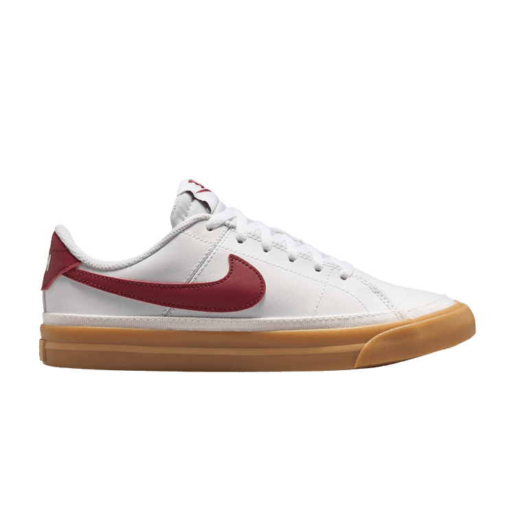 

Кроссовки Court Legacy GS 'White Team Red Gum', белый