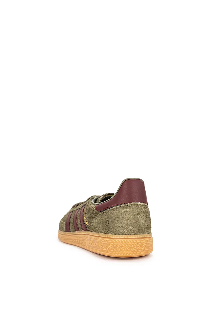 Кроссовки мужские Handball Spezial, adidas, коричневый/оливковый — фото 3