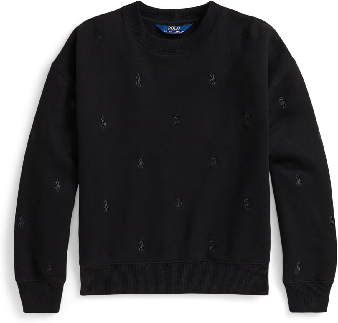 

Толстовка Polo Pony из флиса Polo Ralph Lauren Kids, Polo Black