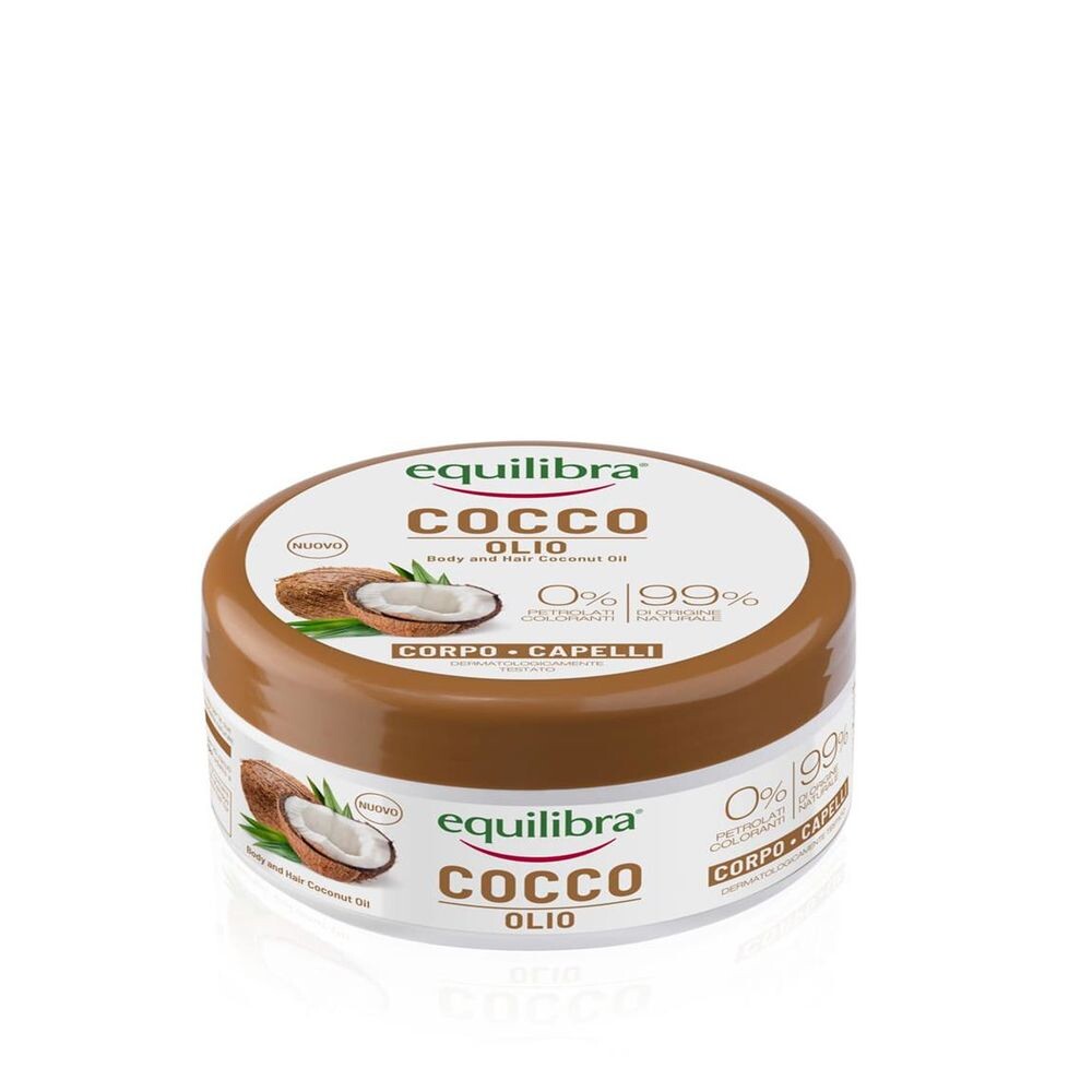 

Увлажняющий крем для тела Aceite De Coco Para Cuerpo Y Cabello Equilibra, 250 мл