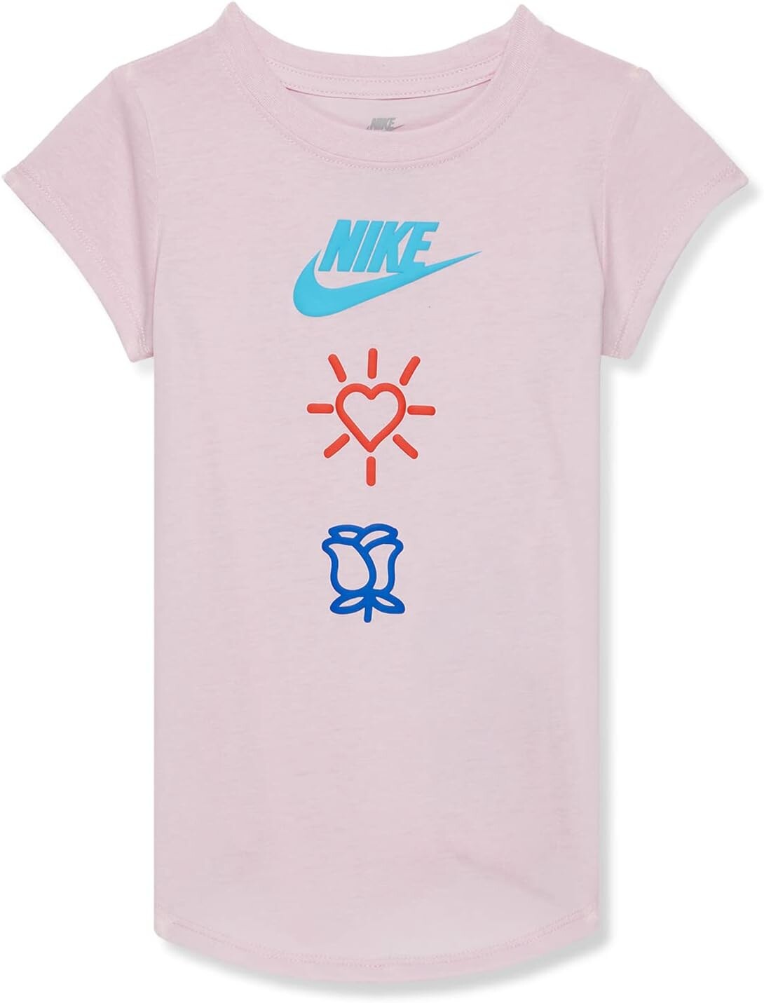 

Футболка Nike Love Icon Stack Tee, цвет Pink Foam